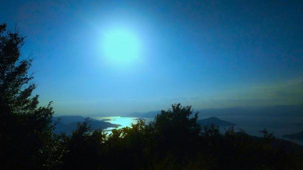 瀬戸内海の風景 絵下山からの眺め 瀬戸内海の風景 絵下山からの眺め 瀬戸内海,絵下山,絵下山公園展望広場の写真素材