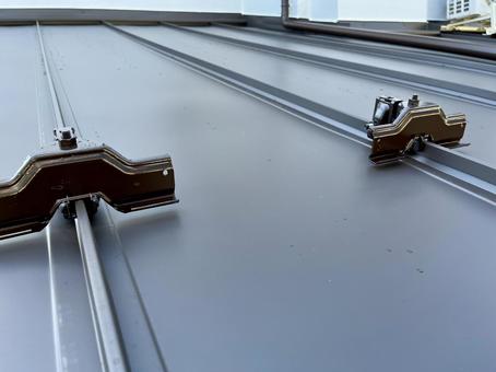 新しく交換した屋根のイメージ④ ガルバリウム,屋根,下屋の写真素材