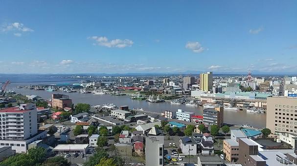 釧路の街並み 釧路の街並み 釧路,街並み,景色の写真素材
