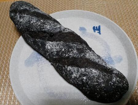 ブラックチョコバスケット ブラックチョコバスケット,ブラック,パンの写真素材