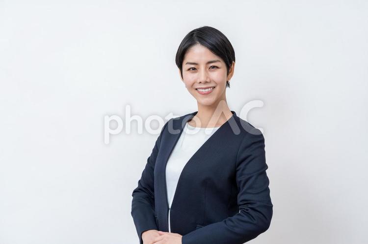 信頼のビジネスパーソンの女性。 信頼,安心,女性の写真素材
