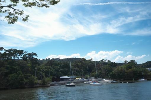 松島の停泊中の船 松島の停泊中の船 松島,日本三景,宮城の写真素材
