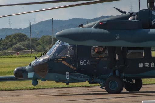 美しい景観を背景にした日本・芦屋航空祭 飛行機,航空機,旅客機の写真素材