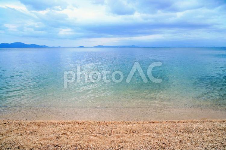 滋賀県大津市舞子からみた琵琶湖の景観 滋賀,大津,舞子の写真素材