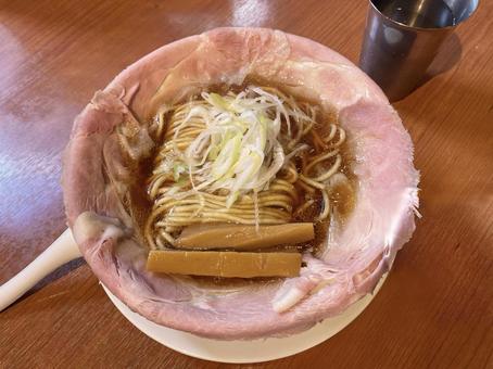 チャーシューラーメン チャーシューラーメン チャーシュー麺,ラーメン,肉の写真素材