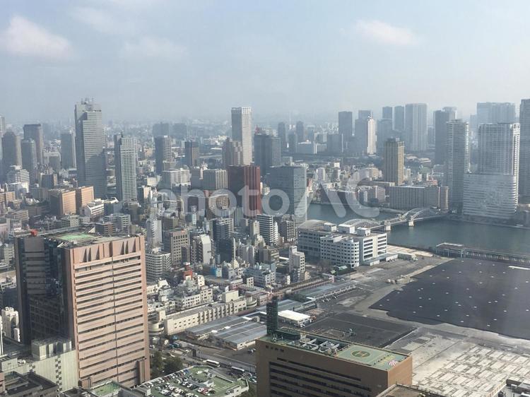 築地　風景 築地,風景,月島の写真素材