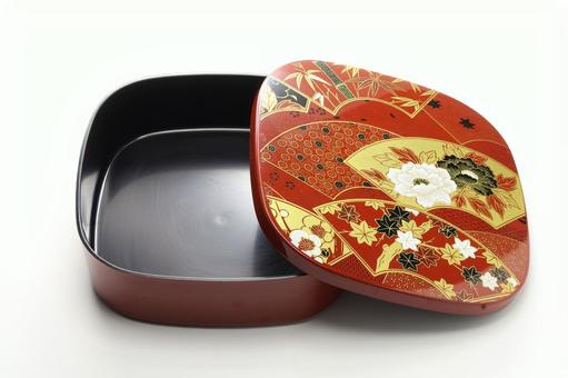 Photo, single layer box, lunch box, a box, 