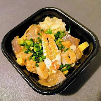 バラ丼 グルメ,美味しい,旨いの写真素材