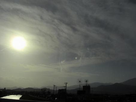 不気味な雲-4 不気味な雲-4の写真
