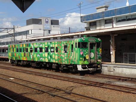 キハ40 キハ40 ディーゼル,キハ40,滝川の写真素材