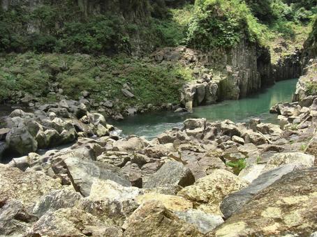 高千穂峡の風景-8 高千穂峡の風景-8の写真