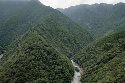 徳島県-祖谷渓-ひの字渓谷 祖谷渓,ひの字渓谷,渓谷の写真素材