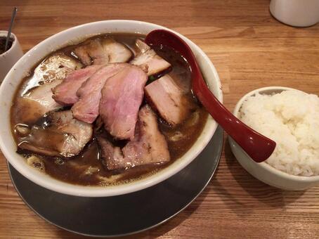 ラーメンライス ラーメンライス,ラーメン,ライスの写真素材