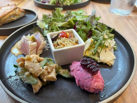 健康によい食事 ランチプレート,健康食,ヘルシーの写真素材