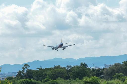 空港に広がる青空 空港に広がる青空の写真