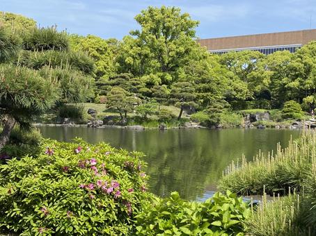 清澄庭園, JPG 清澄庭園, 精煉花園, 清除白河, 日本庭園, JPG