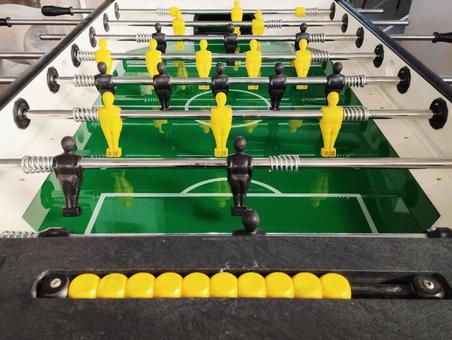 テーブルゲーム テーブルゲーム サッカー,遊び,リビングの写真素材