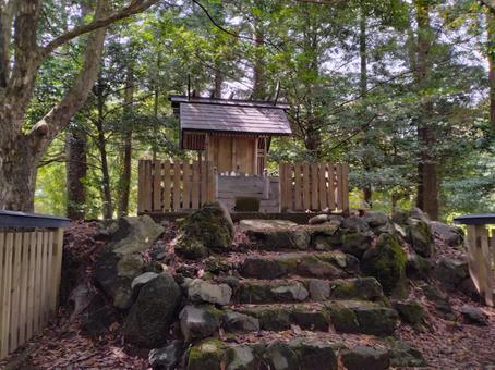 皇子原公園のハジマリの祠 皇子原公園のハジマリの祠 皇子原公園,宮崎県,ハジマリ皇子の写真素材