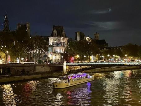 パリ 夜景 パリ 夜景の写真