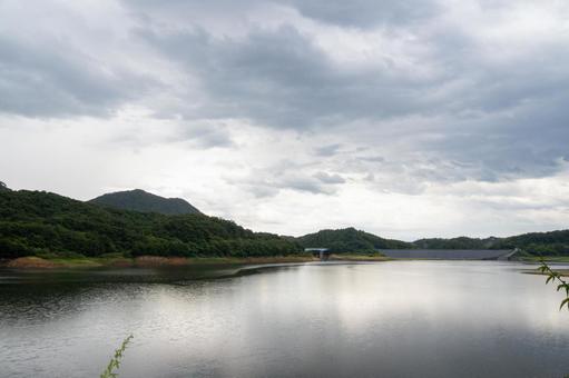 南川ダムの風景⒃ 南川ダムの風景⒃の写真