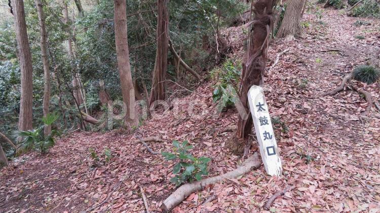 佐和山城　太鼓丸口 佐和山城,連郭式,山城の写真素材
