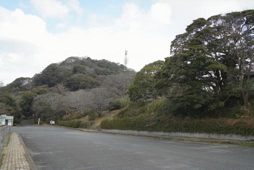 駐車場の風景 駐車場の風景の写真