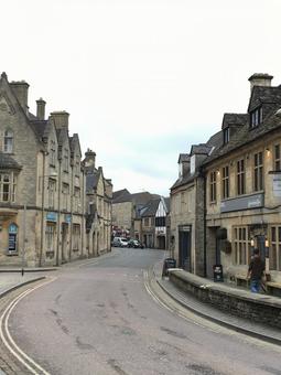 コッツウォルズの町並み コッツウォルズ,イギリス,田園地方の写真素材