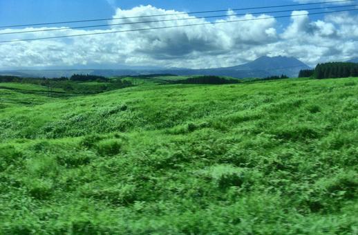 草原ボケ背景-60 草原ボケ背景-60の写真