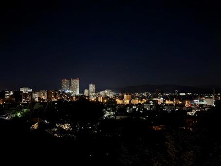 福井県　足羽山からの福井市街地の眺め 福井県,足羽山,福井の写真素材