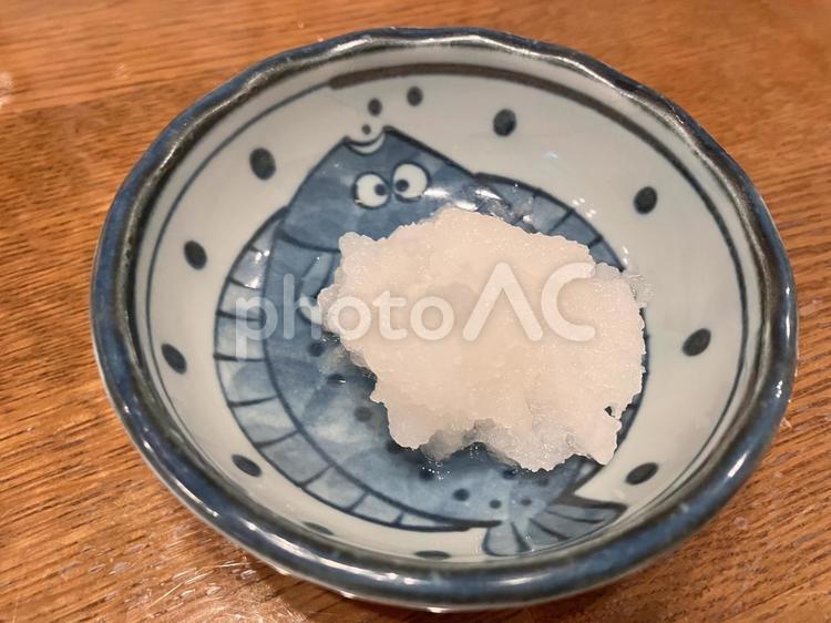 家庭の大根おろし 大根,大根おろし,家庭料理の写真素材