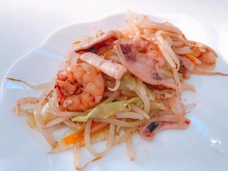 海老野菜炒め 海老野菜炒めの写真