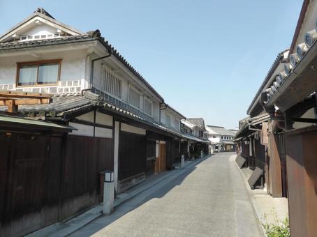 Photo, kurashiki meishi area, history of the building, beauty sightseeing area, 