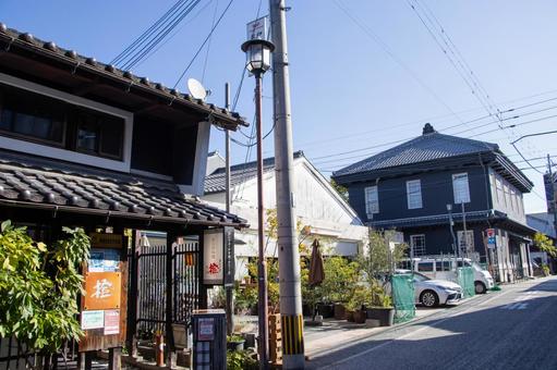 黒壁スクエア 町並み 黒壁スクエア 町並み 黒壁スクエア,町並み,長浜大手門通り商店街の写真素材