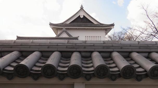 勝龍寺城 勝竜寺城公園の風景 勝龍寺城 勝竜寺城公園の風景 勝龍寺城,勝竜寺城,細川藤孝の写真素材