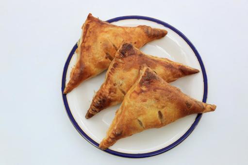 手焼きアップルパイ アップルパイ,手焼,手作りの写真素材