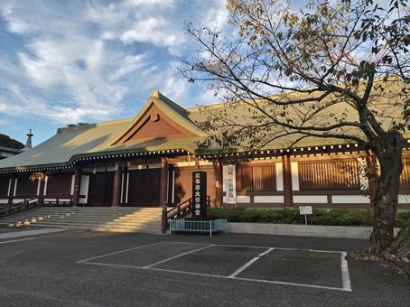 千葉県-法華経寺-本院 法華経寺,寺,正中山の写真素材