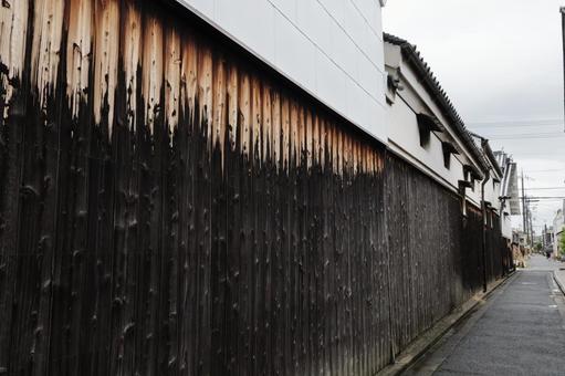 酒蔵のある街並み 白壁・日本酒蔵元奈良2 酒蔵のある街並み 白壁・日本酒蔵元奈良2 酒蔵,蔵元,日本酒の写真素材