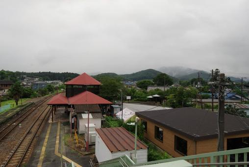 明覚駅 八高線 明覚駅 八高線 駅,構内,鉄道の写真素材