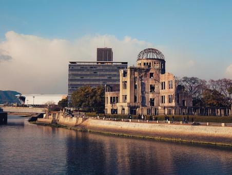 原爆ドーム 原爆ドーム,広島市,平和記念公園の写真素材