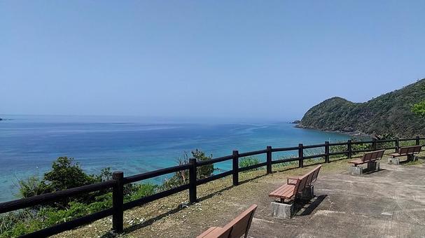 奄美の海 奄美の海 風景,自然,海の写真素材