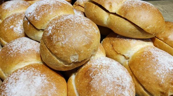 パン パン パン,主食,バスケットの写真素材