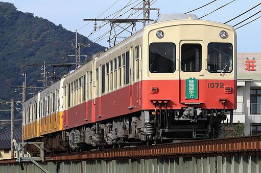 ことでん 1070形（琴平線） ことでん,1070形,電車の写真素材