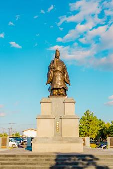 【佐賀】佐賀城跡の周辺 佐賀,佐賀城跡,城跡の写真素材