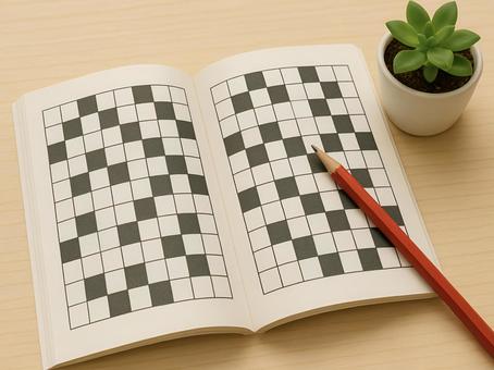 クロスワードパズル_GS000001の写真