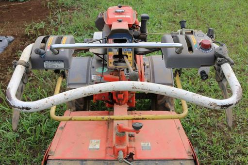 耕運機(ハンドル) 耕運機,ハンドル,耕すの写真素材