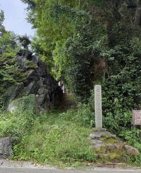 日本武尊杖突坂_1 杖突坂,日本武尊,古道の写真素材