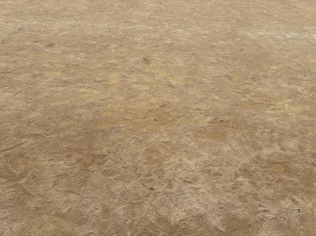 砂地の地面 砂地の地面 テクスチャ,背景,地面の写真素材