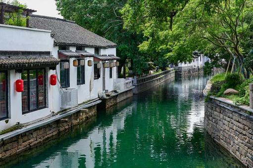 蘇州・平江路歴史地区 蘇州・平江路歴史地区 蘇州,平江路,平江河の写真素材