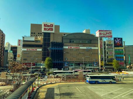 名古屋駅　太閤通口 名古屋駅,太閤通口,西の写真素材
