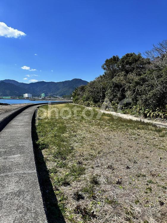 新宮市　三輪崎海岸　沿岸　鈴島　孔島 新宮市,三輪崎海岸,沿岸の写真素材
